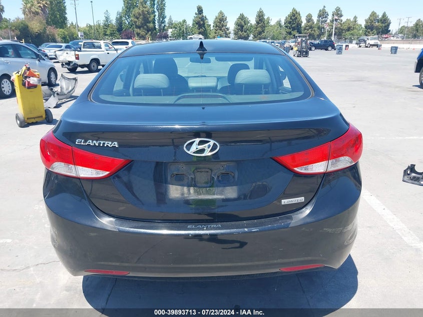 2012 Hyundai Elantra Limited (Ulsan Plant) VIN: KMHDH4AE2CU257097 Lot: 39893713