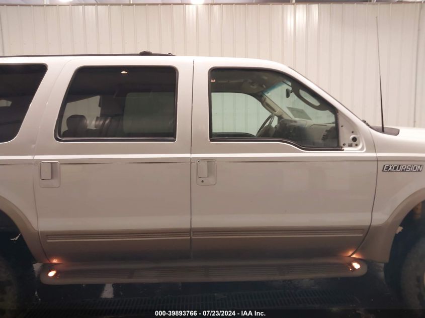 2003 Ford Excursion Eddie Bauer VIN: 1FMNU45S23EB25029 Lot: 39893766