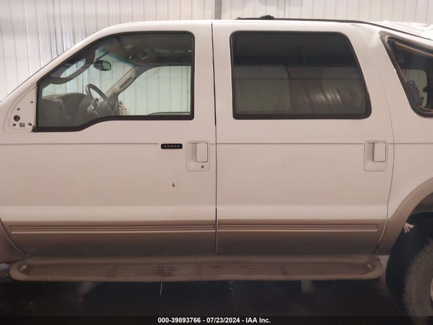2003 Ford Excursion Eddie Bauer VIN: 1FMNU45S23EB25029 Lot: 39893766