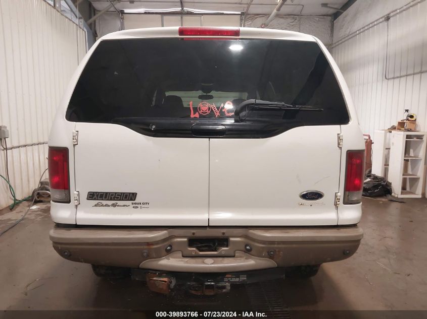 2003 Ford Excursion Eddie Bauer VIN: 1FMNU45S23EB25029 Lot: 39893766