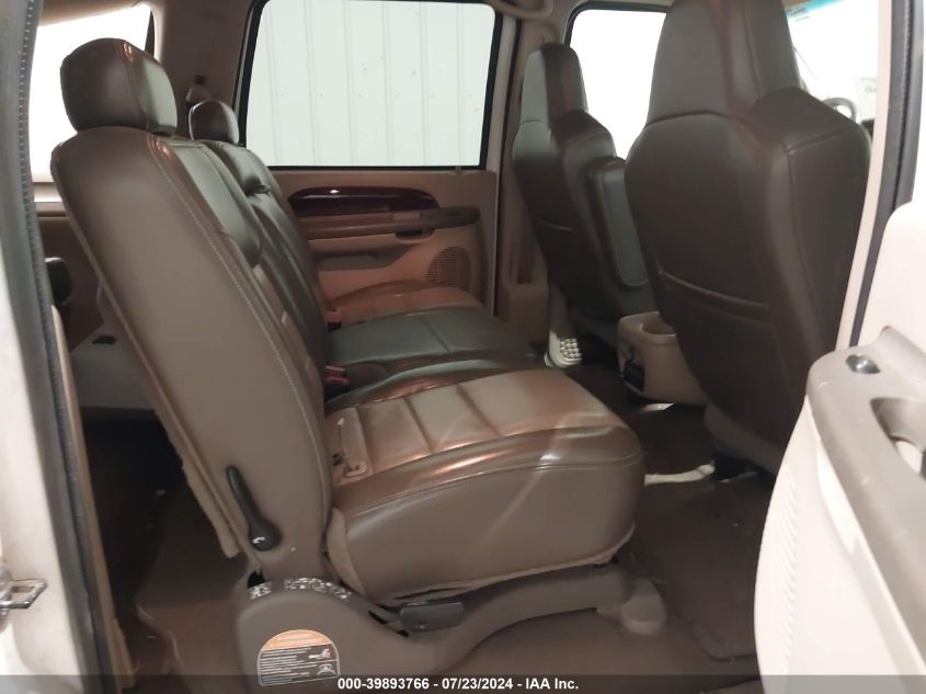 2003 Ford Excursion Eddie Bauer VIN: 1FMNU45S23EB25029 Lot: 39893766