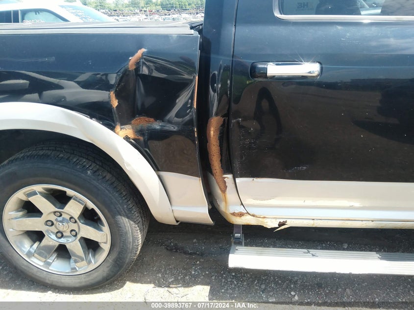 2009 Dodge Ram 1500 Laramie VIN: 1D3HV13T99J528795 Lot: 39893767