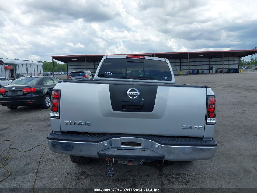 2006 Nissan Titan Se VIN: 1N6BA06A56N572003 Lot: 39893773