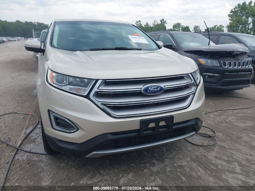 2017 Ford Edge Sel VIN: 2FMPK4J92HBC61150 Lot: 39893778