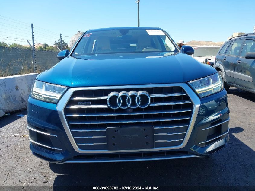 2018 Audi Q7 Premium Plus VIN: WA1LHAF76JD021780 Lot: 39893782