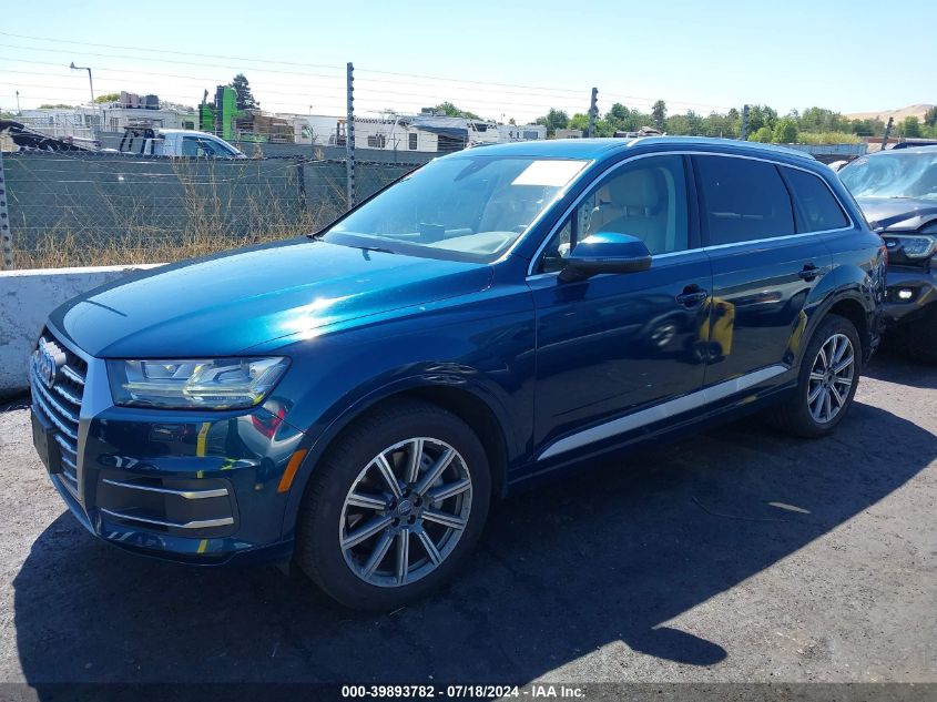 2018 Audi Q7 Premium Plus VIN: WA1LHAF76JD021780 Lot: 39893782