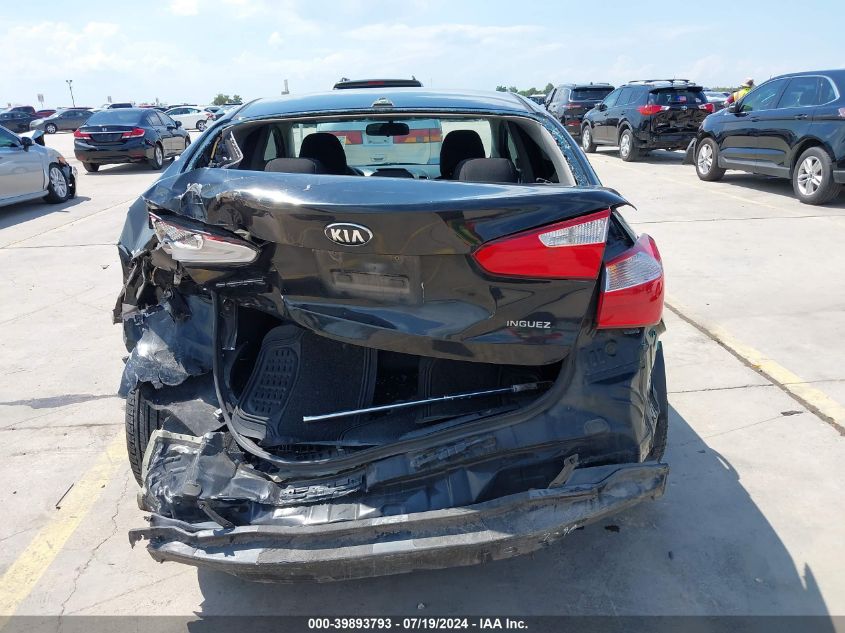 2016 Kia Forte Lx VIN: KNAFK4A64G5504575 Lot: 39893793