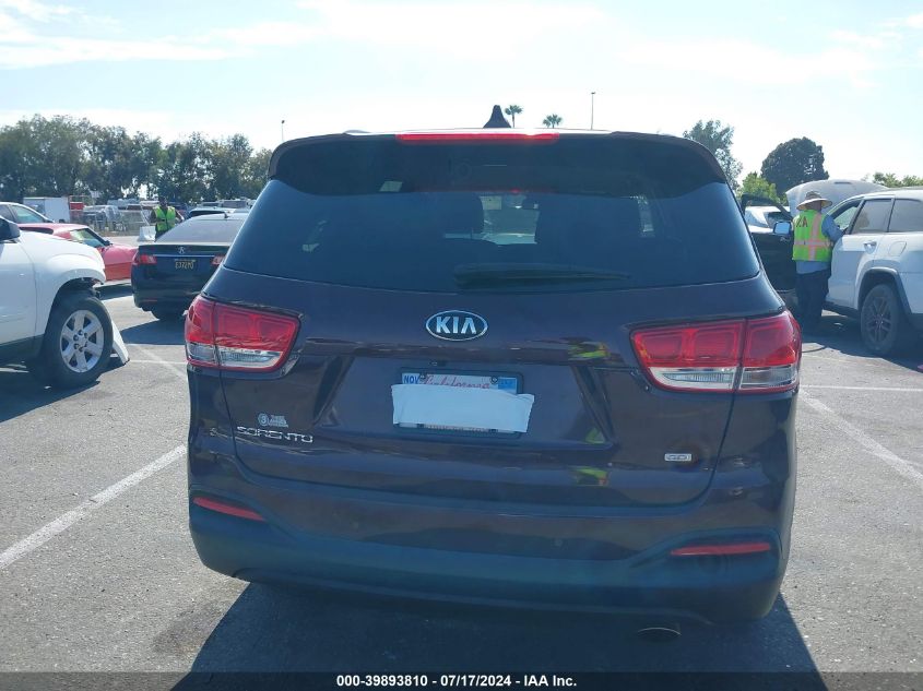 2017 KIA SORENTO 2.4L LX - 5XYPG4A31HG243770