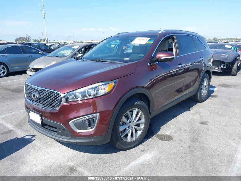 5XYPG4A31HG243770 2017 KIA SORENTO - Image 2