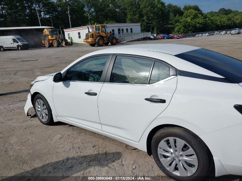 2024 Nissan Sentra S Xtronic Cvt VIN: 3N1AB8BV1RY335294 Lot: 39893849