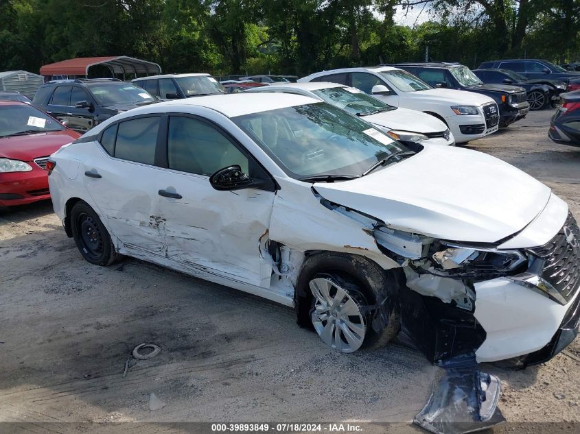 2024 Nissan Sentra S Xtronic Cvt VIN: 3N1AB8BV1RY335294 Lot: 39893849