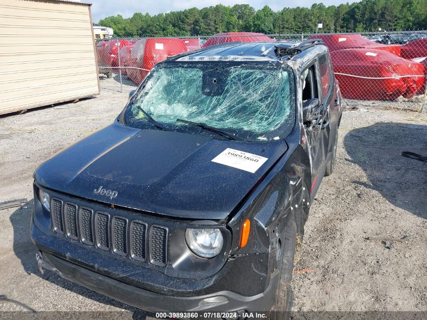 2022 Jeep Renegade Trailhawk 4X4 VIN: ZACNJDC16NPN82411 Lot: 39893860