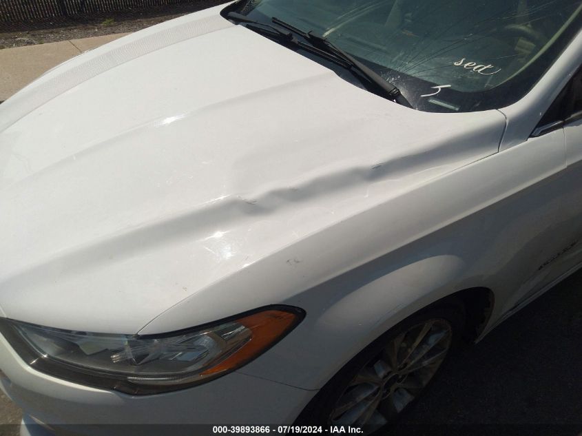 2017 Ford Fusion Hybrid Se VIN: 3FA6P0LUXHR356509 Lot: 39893866