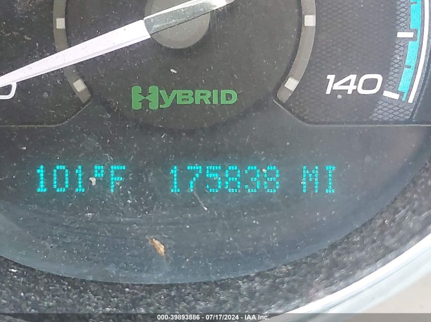 2009 Chevrolet Malibu Hybrid Hybrid VIN: 1G1ZF57589F102895 Lot: 39893886