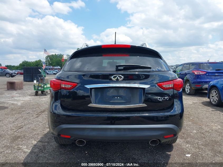 2014 Infiniti Qx70 VIN: JN8CS1MW5EM412169 Lot: 39893900