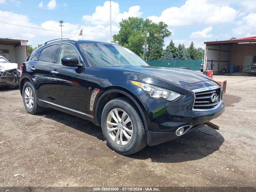 2014 Infiniti Qx70 VIN: JN8CS1MW5EM412169 Lot: 39893900