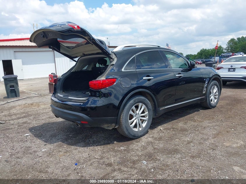 2014 Infiniti Qx70 VIN: JN8CS1MW5EM412169 Lot: 39893900