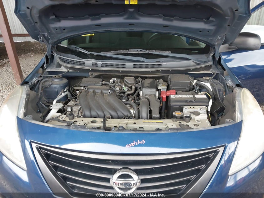 2012 Nissan Versa 1.6 S VIN: 3N1CN7AP7CL944259 Lot: 39893946