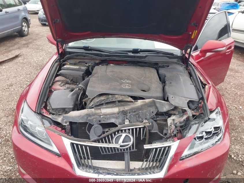 2010 Lexus Is 250 VIN: JTHCF5C25A5039904 Lot: 39893949