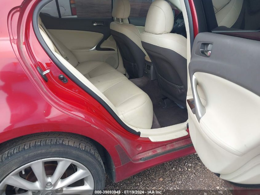 2010 Lexus Is 250 VIN: JTHCF5C25A5039904 Lot: 39893949