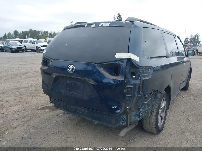 2011 Toyota Sienna Le V6 VIN: 5TDKK3DC7BS068787 Lot: 39893967