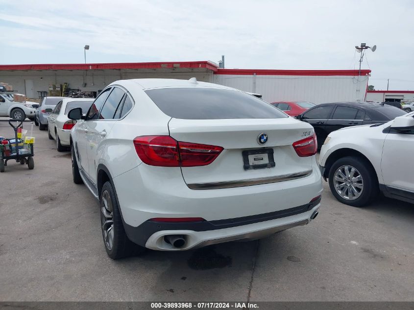 2016 BMW X6 xDrive35I VIN: 5UXKU2C54G0N78224 Lot: 39893968