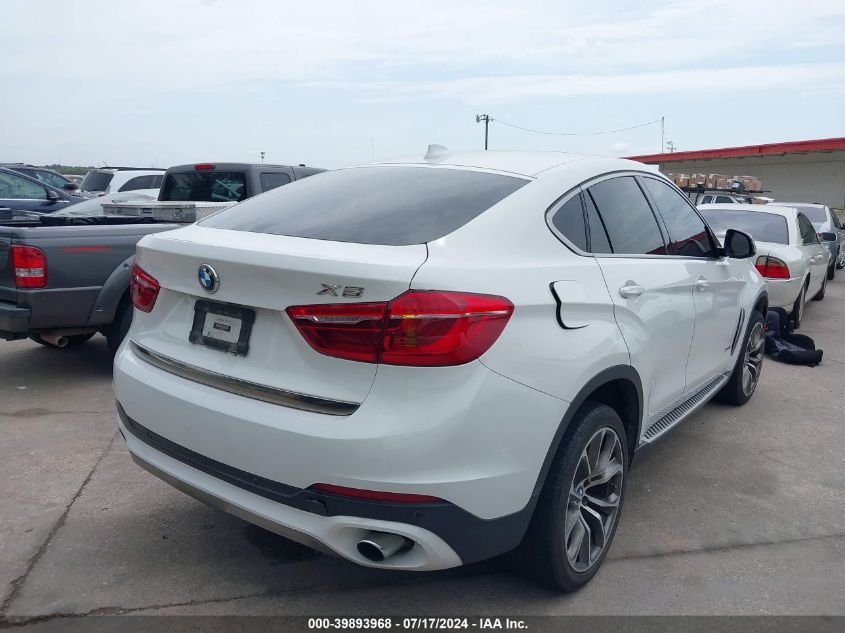 2016 BMW X6 xDrive35I VIN: 5UXKU2C54G0N78224 Lot: 39893968