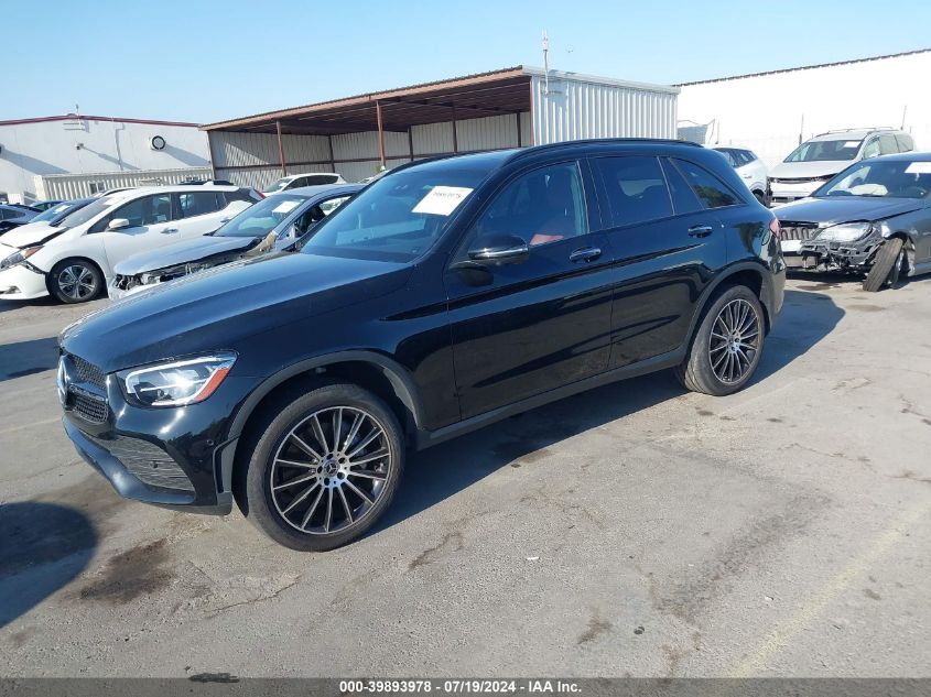 2022 MERCEDES-BENZ GLC 300 SUV - W1N0G8DBXNV397919