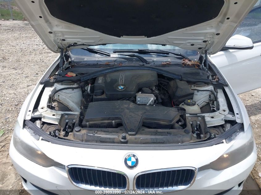 2014 BMW 320I VIN: WBA3B1G5XENS78491 Lot: 39893990