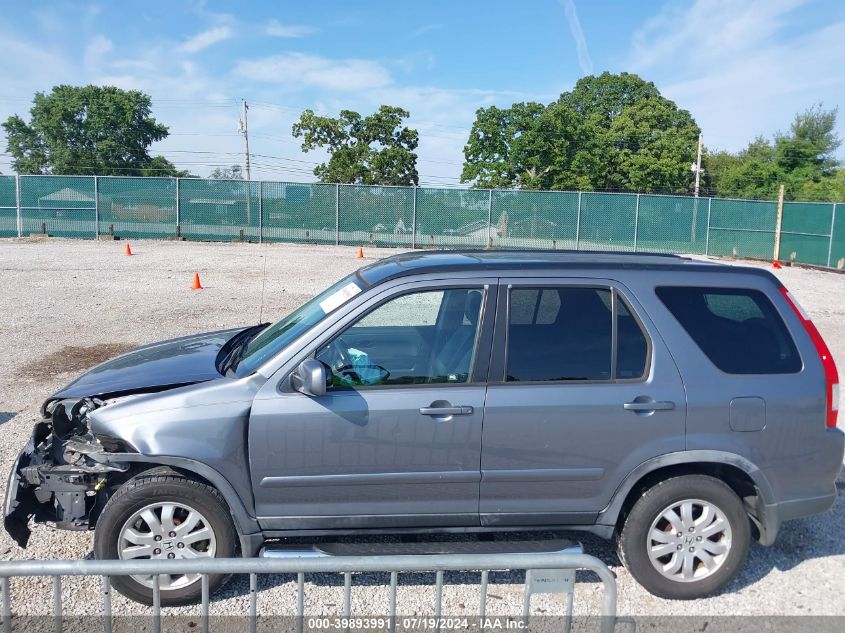 2005 Honda Cr-V Se/Ex VIN: JHLRD78915C042452 Lot: 39893991