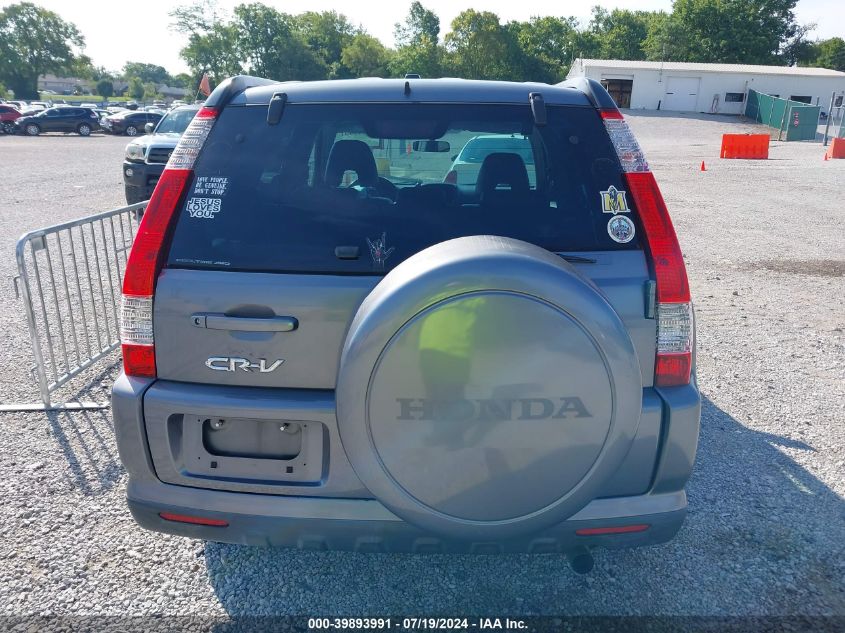 2005 Honda Cr-V Se/Ex VIN: JHLRD78915C042452 Lot: 39893991