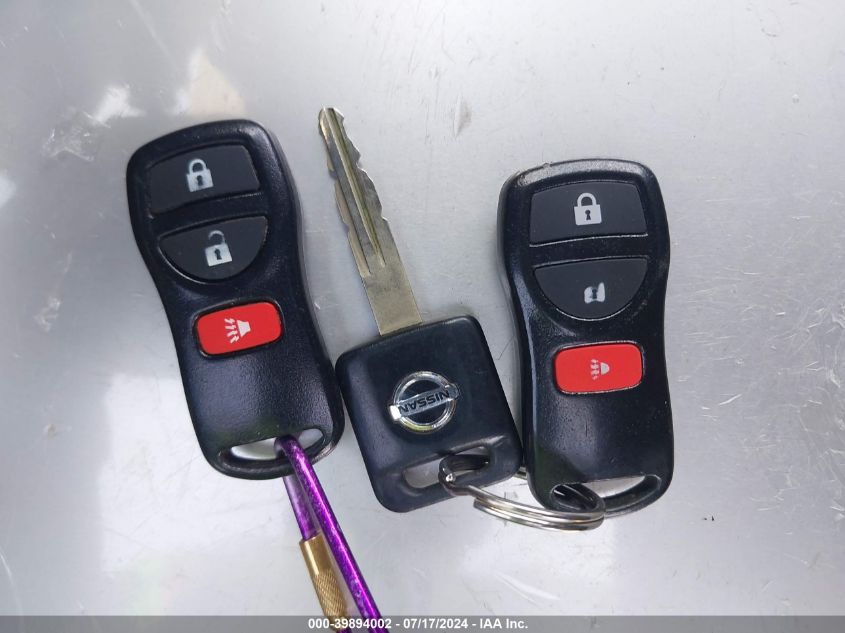 2004 Nissan Murano Sl VIN: JN8AZ08TX4W217460 Lot: 39894002