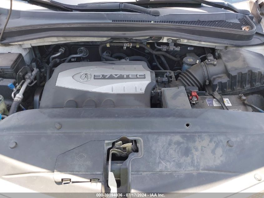 2008 Acura Mdx Technology Package VIN: 2HNYD28498H500220 Lot: 39894036