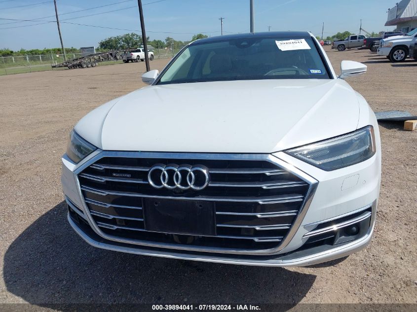 2019 Audi A8 L 55 VIN: WAU8DAF8XKN018356 Lot: 39894041