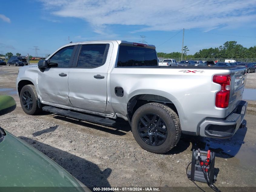 2022 Chevrolet Silverado 1500 K1500 Custom VIN: 3GCPDBEK7NG592699 Lot: 39894044