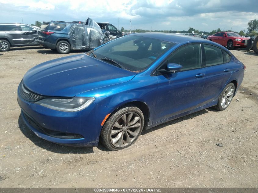 1C3CCCBBXFN637840 | 2015 CHRYSLER 200