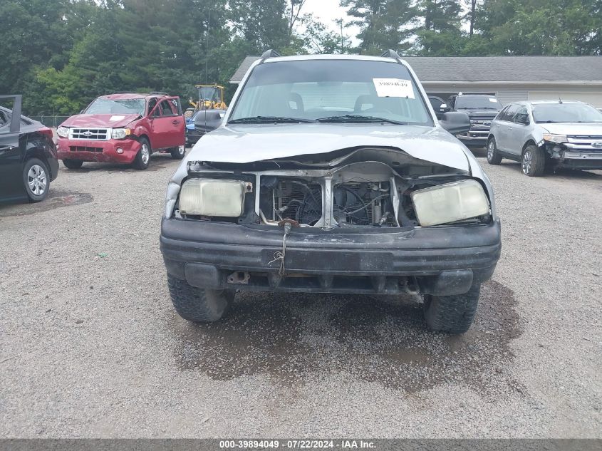 2003 Chevrolet Tracker Hard Top Zr2 VIN: 2CNBJ734936933481 Lot: 39894049