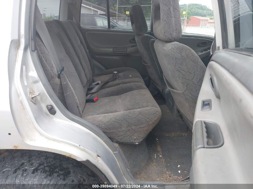 2003 Chevrolet Tracker Hard Top Zr2 VIN: 2CNBJ734936933481 Lot: 39894049