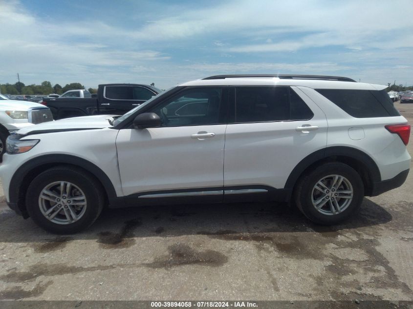 2022 Ford Explorer Xlt VIN: 1FMSK7DH4NGB67046 Lot: 39894058