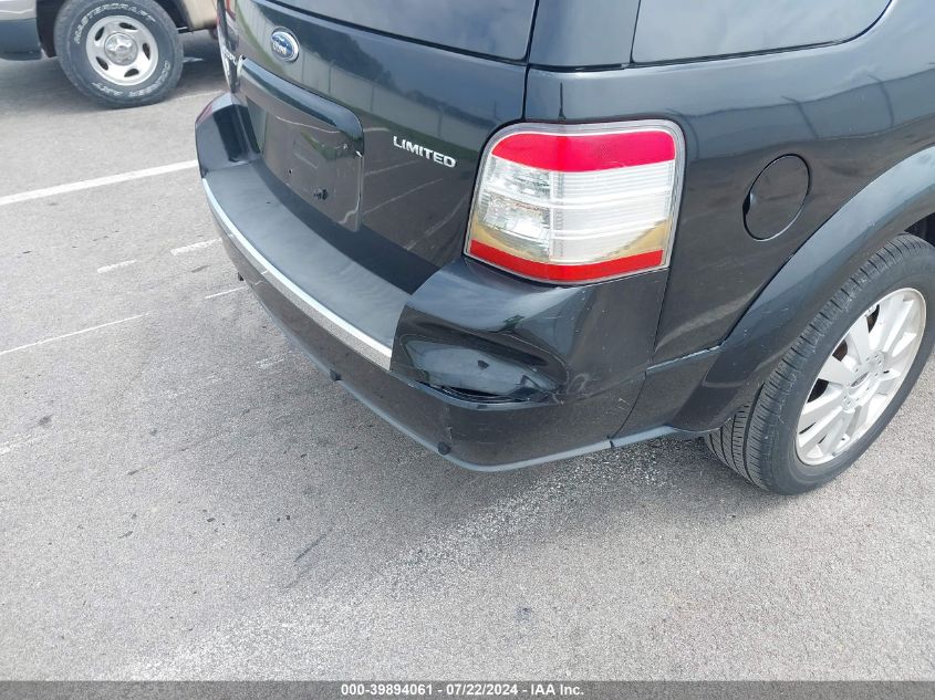 2008 Ford Taurus X Limited VIN: 1FMDK03W48GA40365 Lot: 39894061