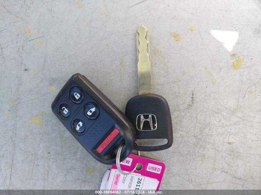 2010 Honda Odyssey Ex VIN: 5FNRL3H50AB018467 Lot: 39894062