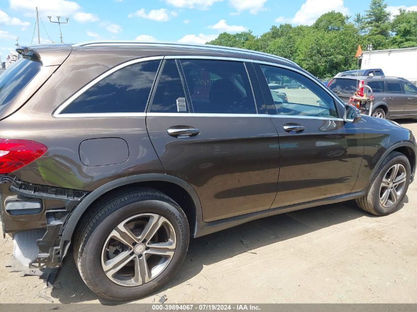 2016 Mercedes-Benz Glc 300 4Matic VIN: WDC0G4KBXGF043618 Lot: 39894067