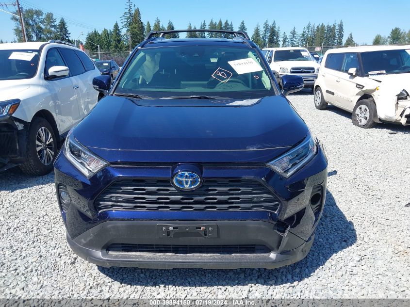 2021 Toyota Rav4 Hybrid Xle Premium VIN: JTMB6RFV2MD041081 Lot: 39894150