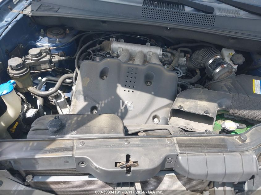 2008 Hyundai Tucson Limited V6/Se VIN: KM8JN12D68U838593 Lot: 39894191