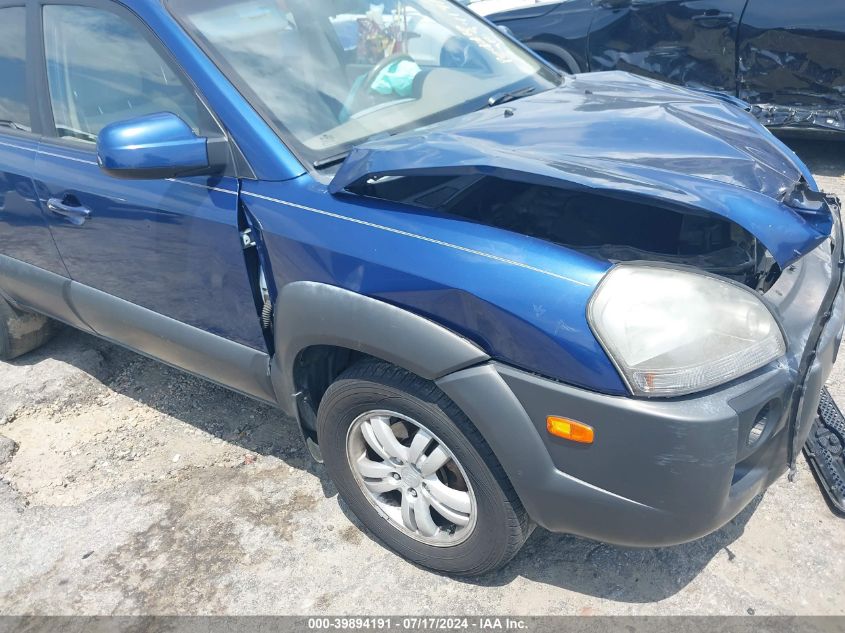 2008 Hyundai Tucson Limited V6/Se VIN: KM8JN12D68U838593 Lot: 39894191