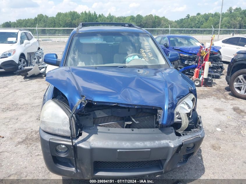 2008 Hyundai Tucson Limited V6/Se VIN: KM8JN12D68U838593 Lot: 39894191