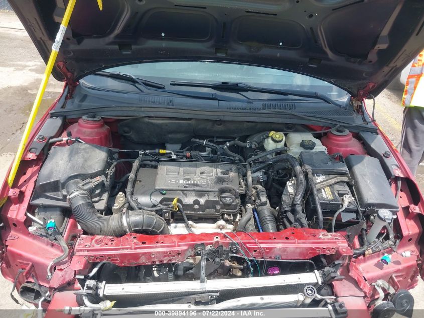 2013 Chevrolet Cruze Eco Auto VIN: 1G1PH5SB2D7265110 Lot: 39894196