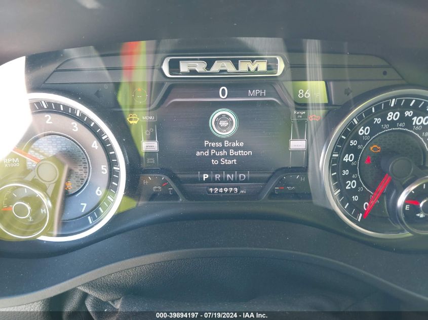 2020 Ram 1500 Big Horn 4X4 5'7 Box VIN: 1C6SRFFT0LN328097 Lot: 39894197