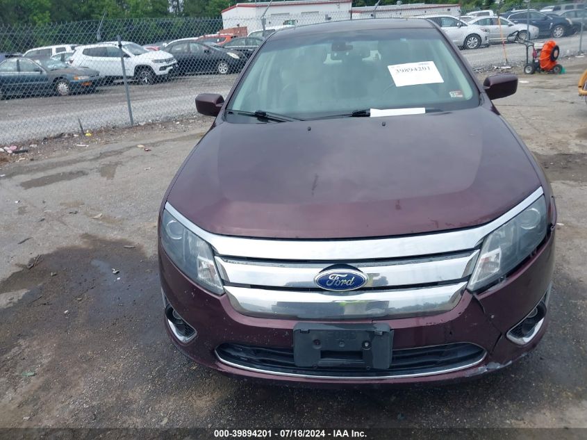 2011 Ford Fusion Sel VIN: 3FAHP0JG9BR301689 Lot: 39894201