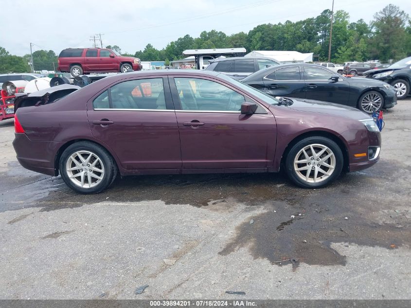 2011 Ford Fusion Sel VIN: 3FAHP0JG9BR301689 Lot: 39894201